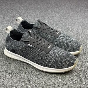TRUE Linkswear Knit II Golf Shoes Gray Black Knit Sneakers Men's Size 12